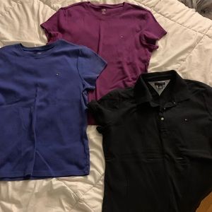 3 Tommy Hilfiger t-shirts